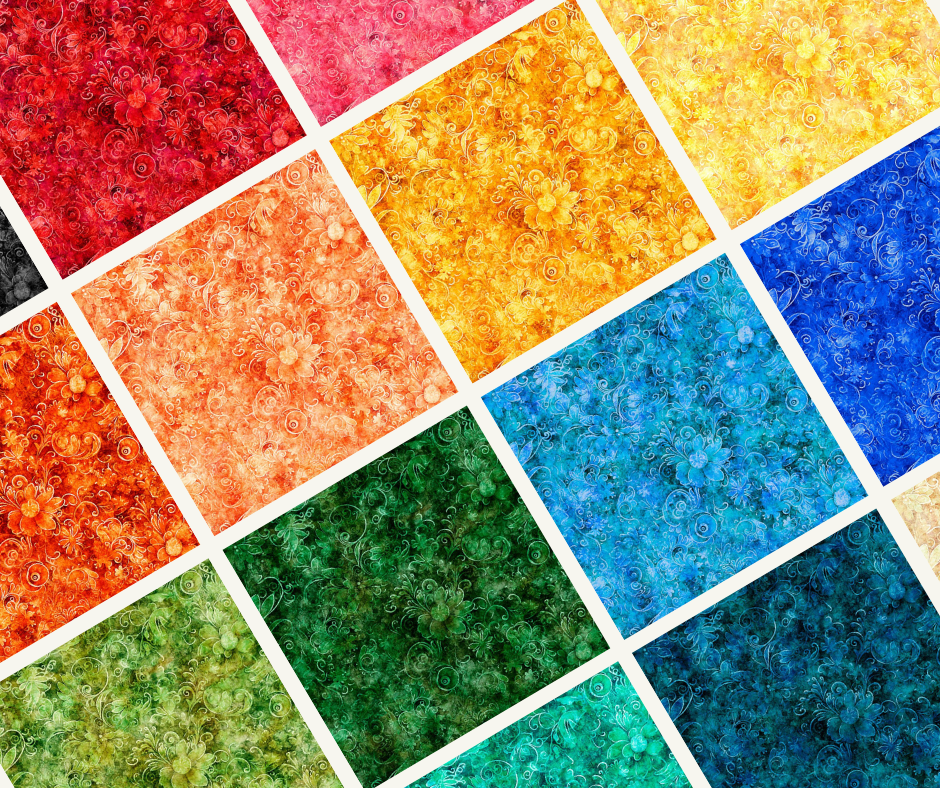 Queens's Garden Fabric Collection