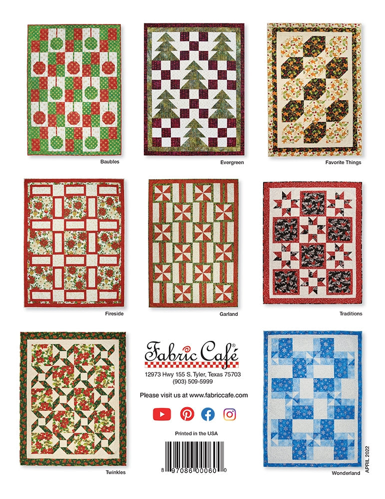 Make It Christmas With 3-Yard Quilts Book