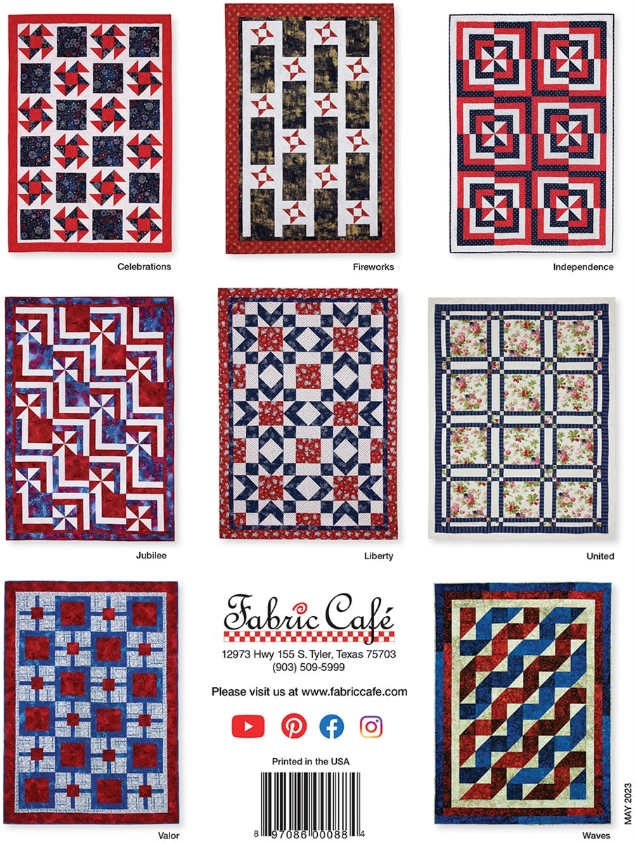 Make It Patriotic With 3-Yard Quilts Book