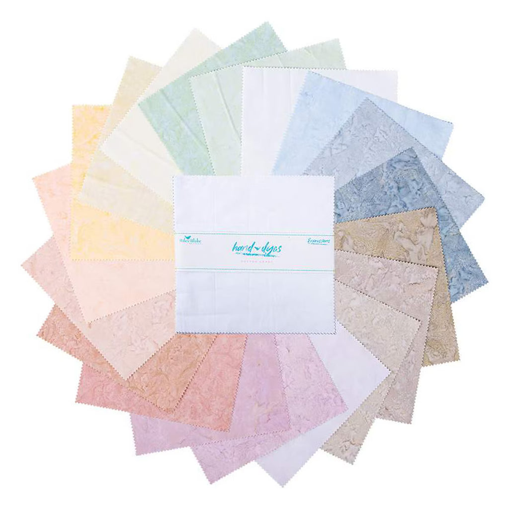 Batiks Hand-Dyes Cotton Candy 10" Stacker