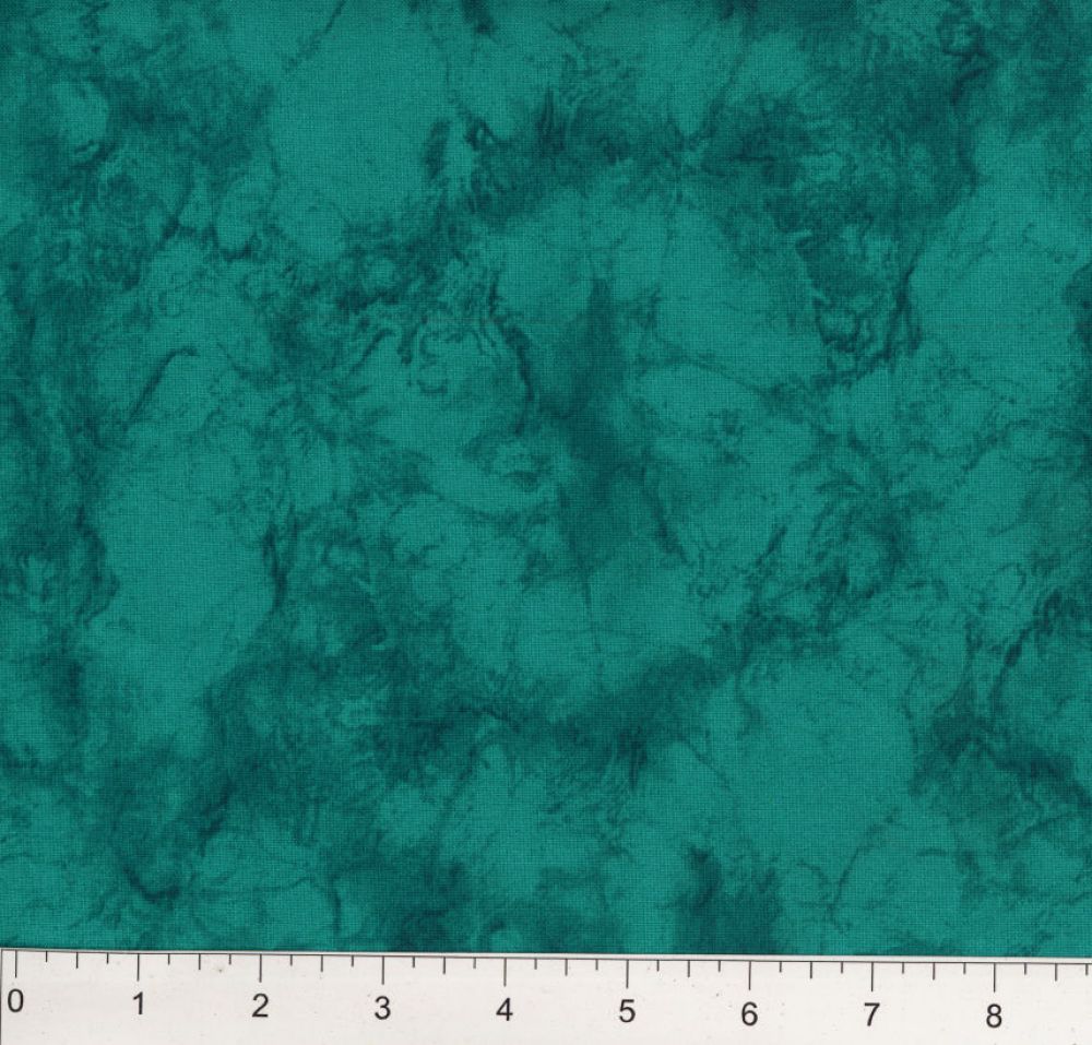 Marble Tonal Teal Wide Back Fabric - 3 Yards