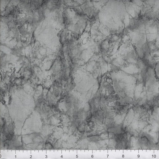 Marble Tonal Medium Gray Wide Back Fabric - 3 Yards