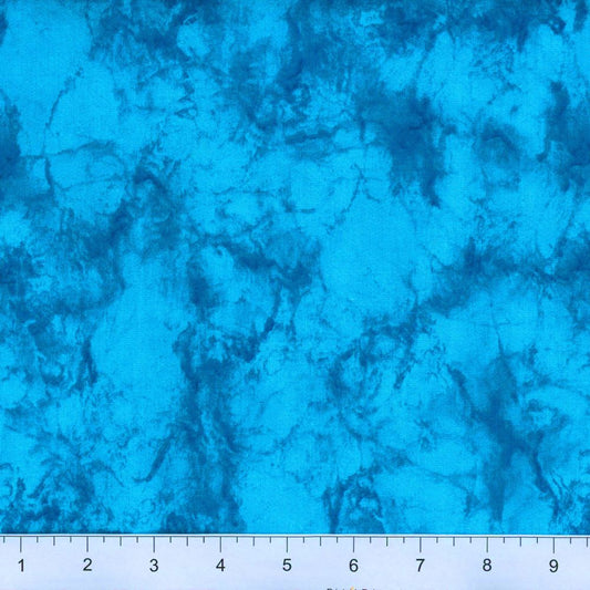 Marble Tonal Turquoise Wide Back Fabric - 3 Yards