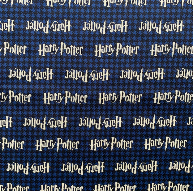 Harry Potter Houndstooth Fabric by Camelot Fabrics