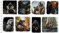 Legendary Loner Going Squatchin Fabric Panel 24"