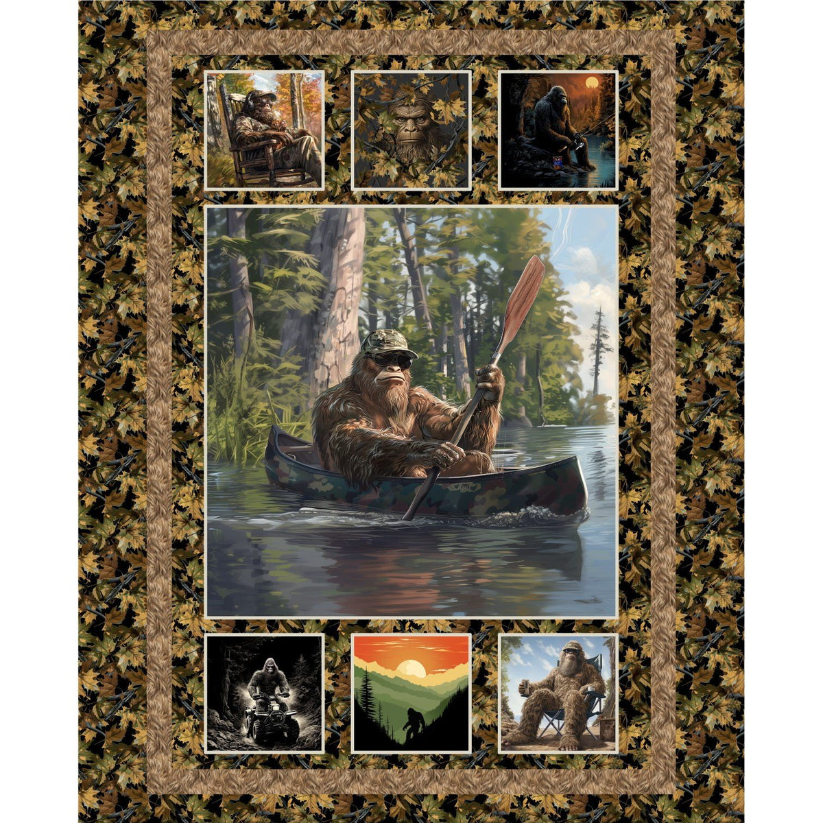 Legendary Loner Fabric Panel 36"