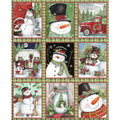 Frosty Hollow Fabric Panel