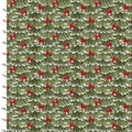 Very Merry Gingerbread Sweet Pine & Bows Fabric