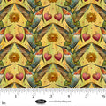 Enchanted Canopy Birdhouses Yellow Fabric by JK Stewart for Blank Quilting