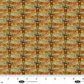 Enchanted Canopy Dragonflies Amber Fabric by JK Stewart for Blank Quilting