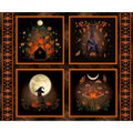 Harvest Haunt 36 Inch Block Fabric Panel