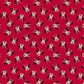 Disney Minnie Mouse Heads Toss Fabric by the Yard - 65625