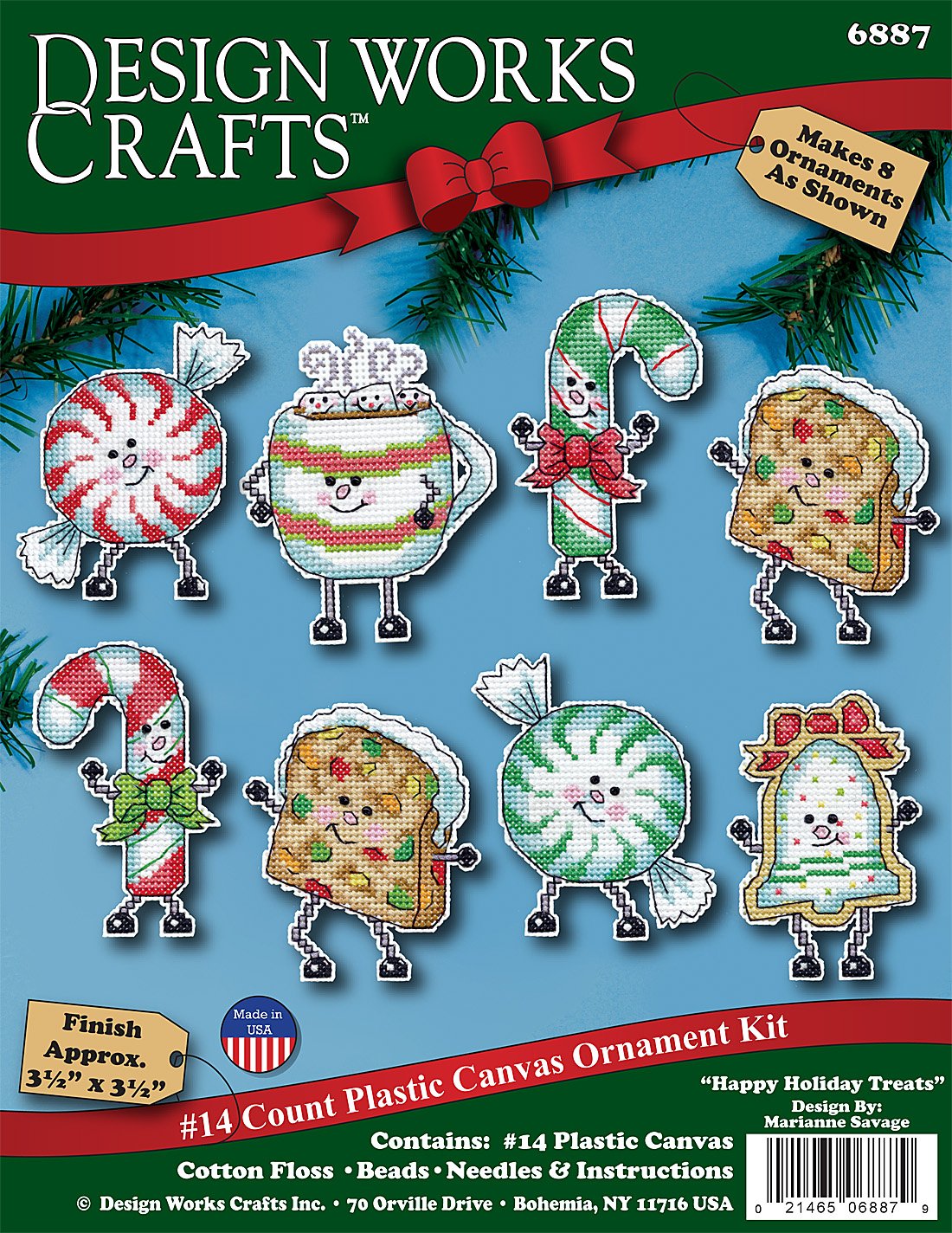Happy Holiday Treats 6887 Cross Stitch Kit