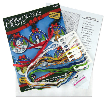 Starry Night Animals 6888 Cross Stitch Kit