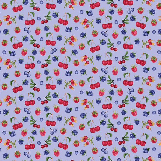 Minu and Wildberry Berries Fabric - By the yard