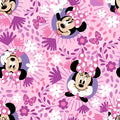 Disney Minnie Mouse Icon Badge Fabric by the Yard - 80150-A62078