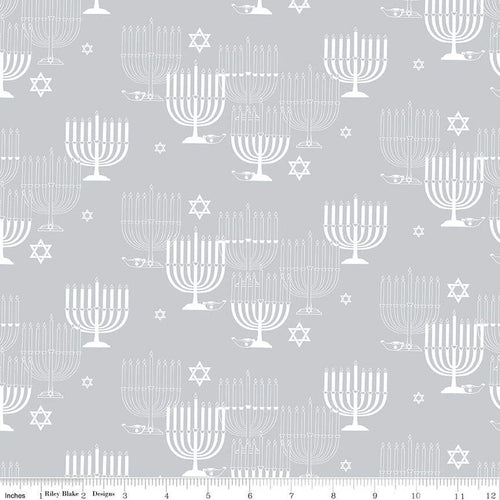 8 Nights, 8 Lights Main Silver Fabric