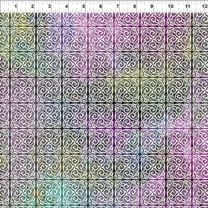 Unicorns Emblem Multi Fabric - By the yard