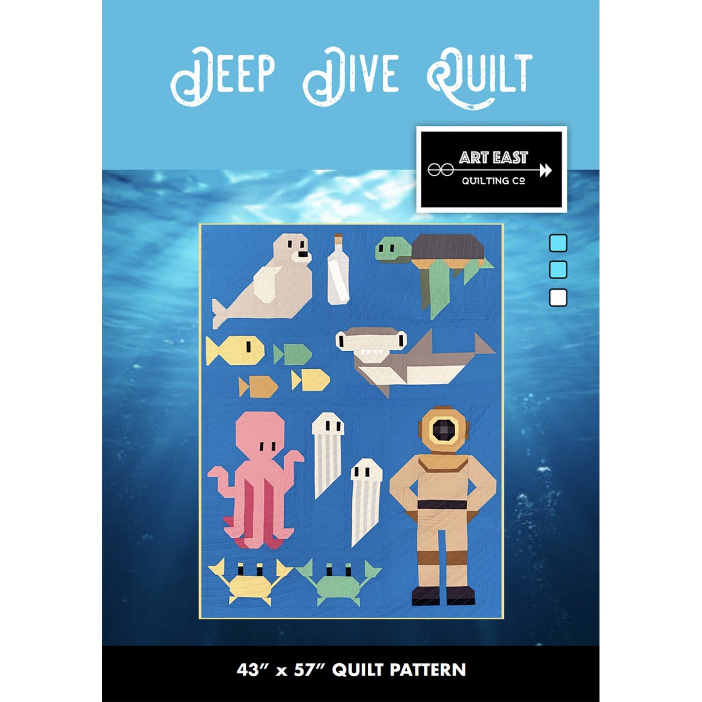 Art East Deep Dive Quilt Pattern