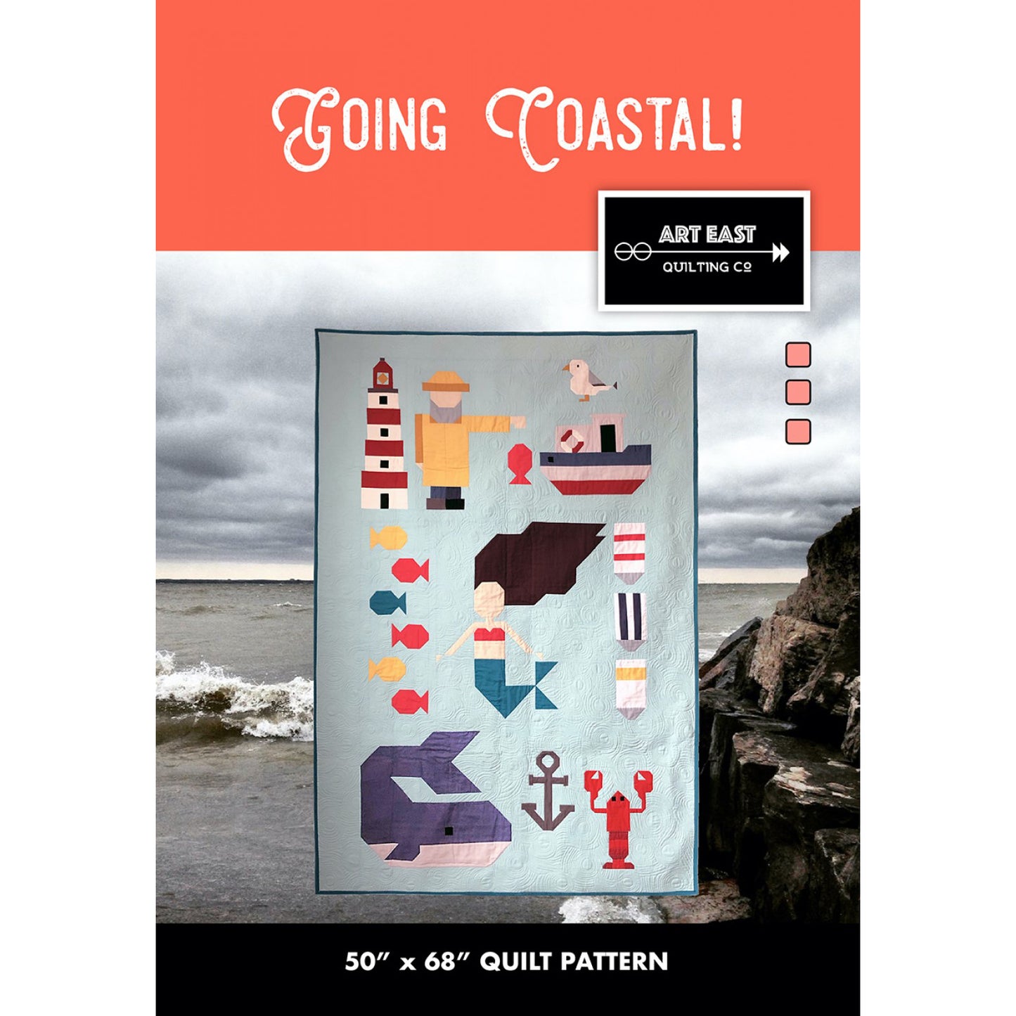 Art East Going Coastal Quilt Pattern