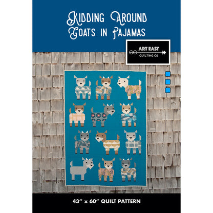 Art East Kidding Around Goats in Pajamas Quilt Pattern