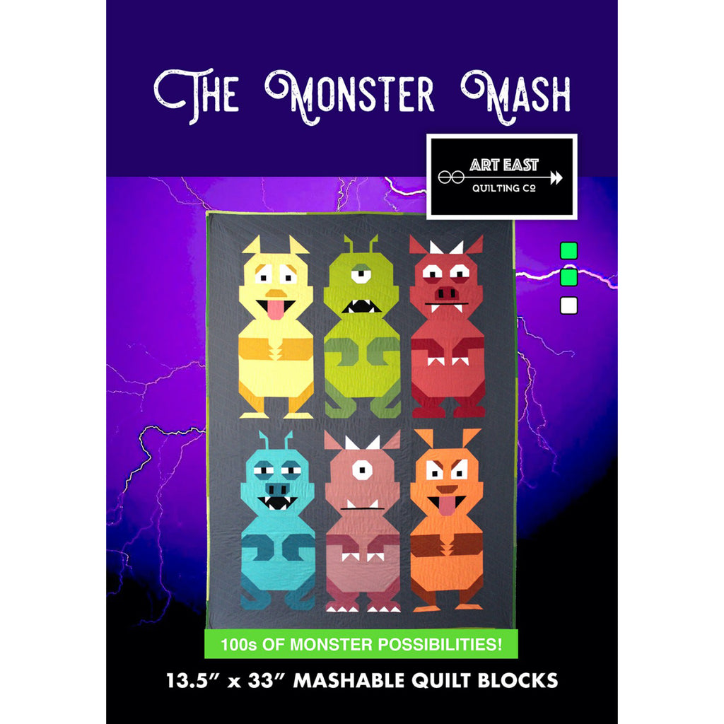 Art East Monster Mash Quilt Pattern