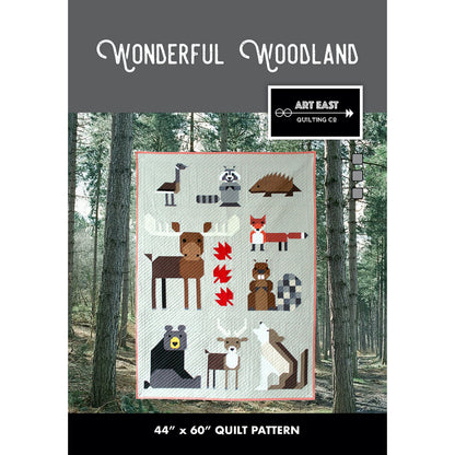 Art East Wonderful Woodland Quilt Pattern