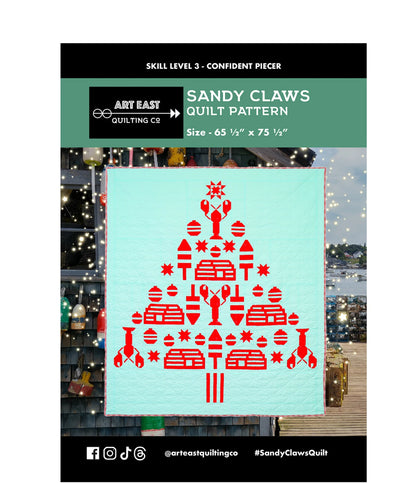 Art East Sandy Claws Quilt Pattern