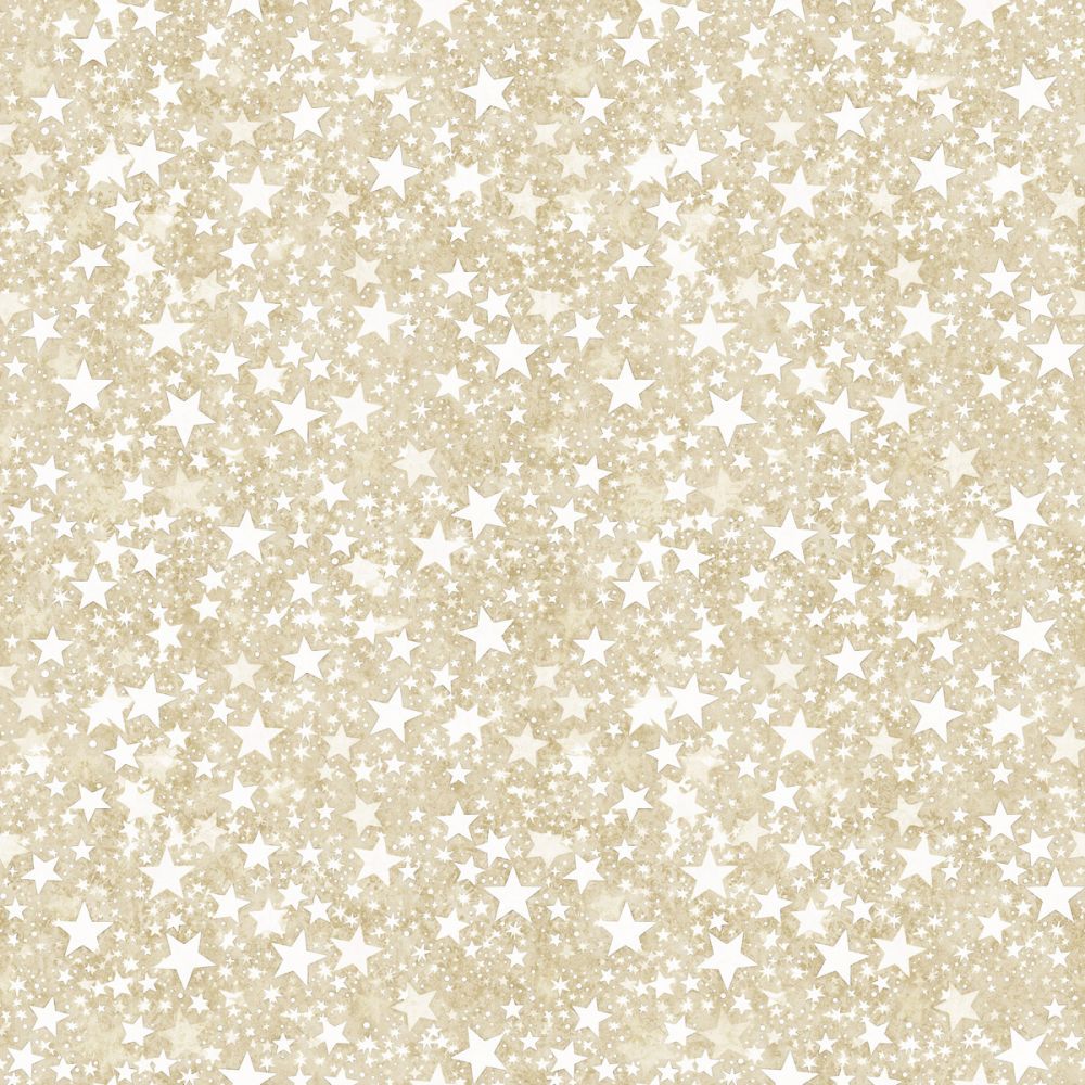 American Freedom Stars Parchment Fabric