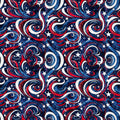 American Freedom Swirls Multi Fabric