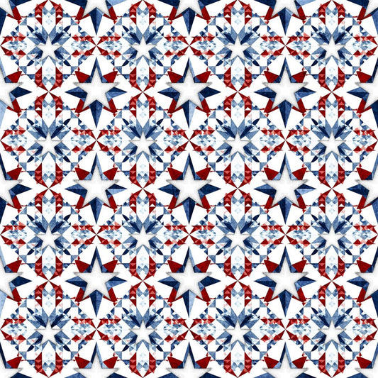 American Freedom Quilty Multi Fabric - By the yard