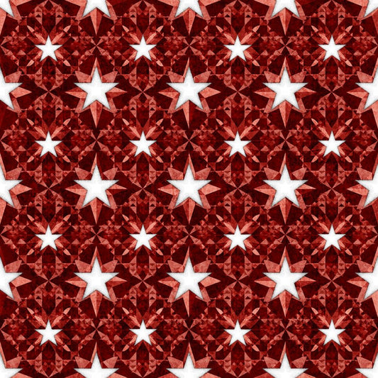 American Freedom Quilty Red Fabric - By the yard
