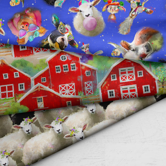3 Yard Fabric Bundle Back to the Farm