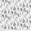 Barbie™ Vintage Tonal White Fabric