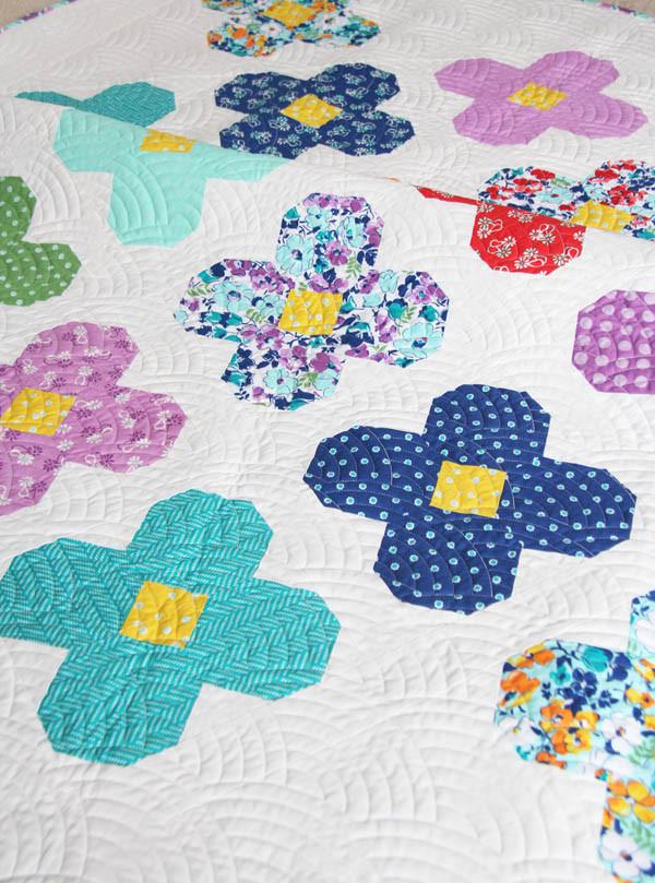 Cluck Cluck Sew Bloom Quilt Pattern