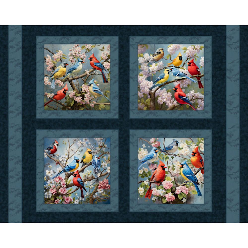 Branch Buddies Pillow Fabric Panel