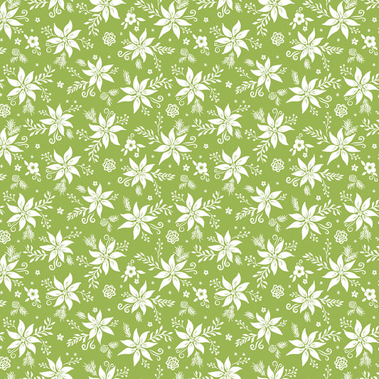 Winter Wonder Tonal Clover Fabric - By the yard