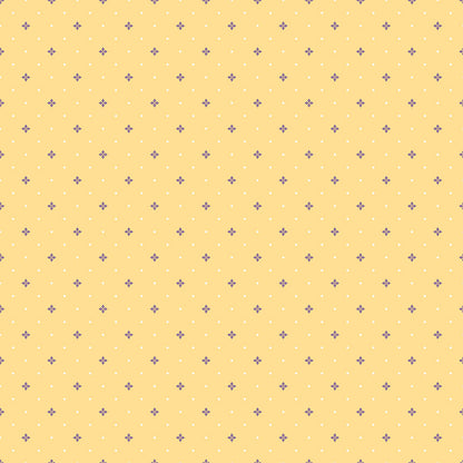 Hello Spring Ditsy Yellow Fabric - By the yard