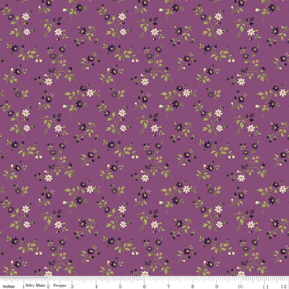 Anne of Green Gables™ Stems Orchid Fabric - By the yard