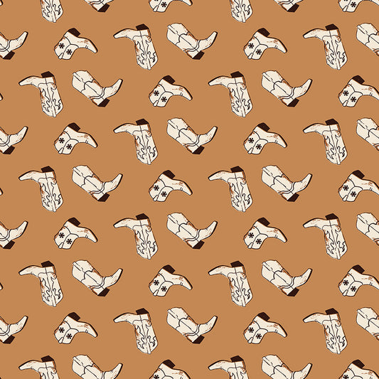 Wild Rose Boots Sienna Fabric - By the yard