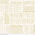 Christmas Wishes Christmas Story Cream Fabric