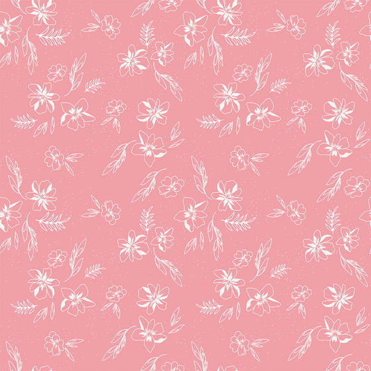 PREORDER Berry Market Sketches Peony Fabric - By the yard