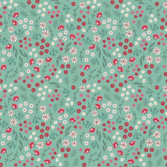 PREORDER Berry Market Bouquets Scrubs Fabric - By the yard