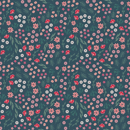 PREORDER Berry Market Bouquets Stargazer Fabric - By the yard