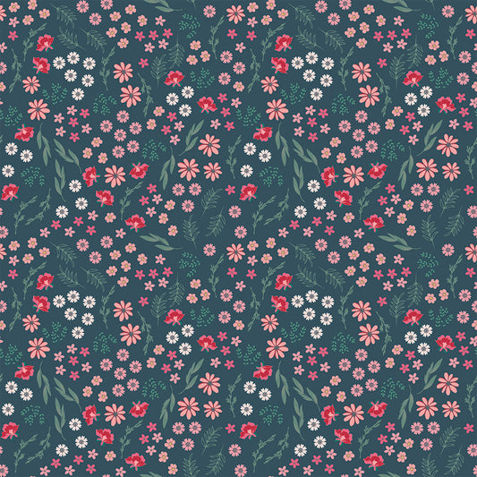 PREORDER Berry Market Bouquets Stargazer Fabric - By the yard