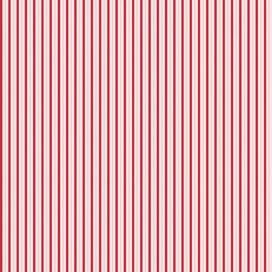 PREORDER Berry Market Stripes Frosting Fabric - By the yard