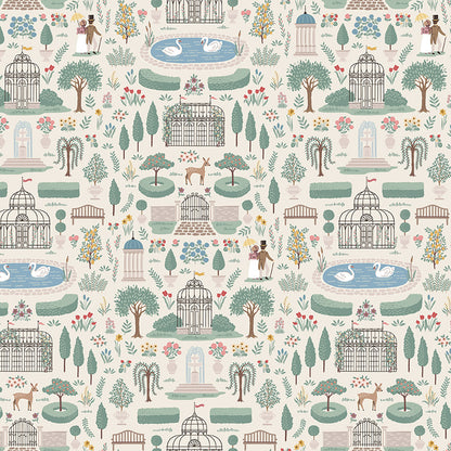 Emma Highbury Cream Fabric - By the yard