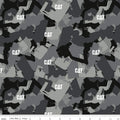 Caterpillar® 100 Years Camo Gray Fabric