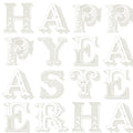 Egg Hunt Happy Easter Blender White Fabric