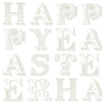 Egg Hunt Happy Easter Blender White Fabric